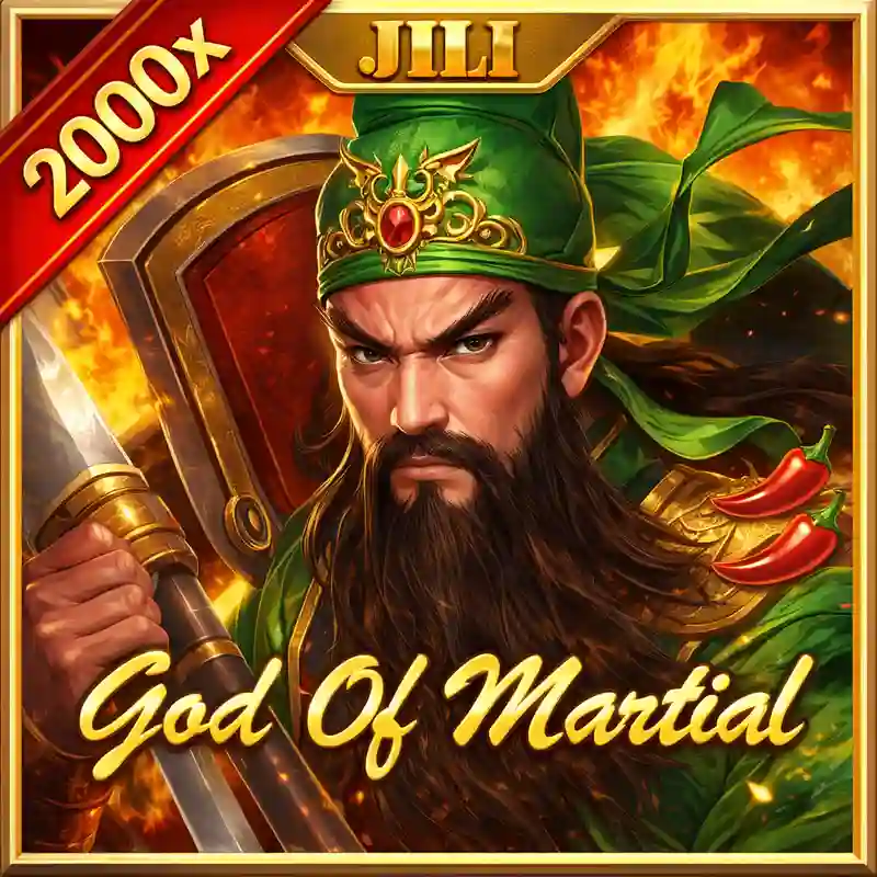 God Of Martial Casino Game Banner